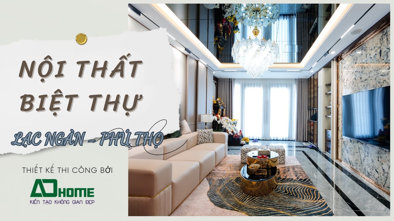 Không gian bên trong căn biệt thự liền kề tại KĐT Lạc Ngàn - Phú Thọ